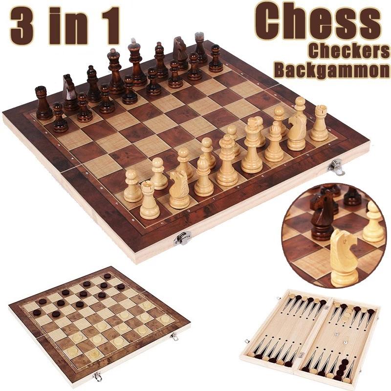Board Game Zenith - Шахматная доска 3 в 1, складная