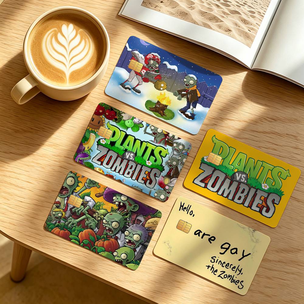 Board Game Zombies - Защитные наклейки для кредитных карт и