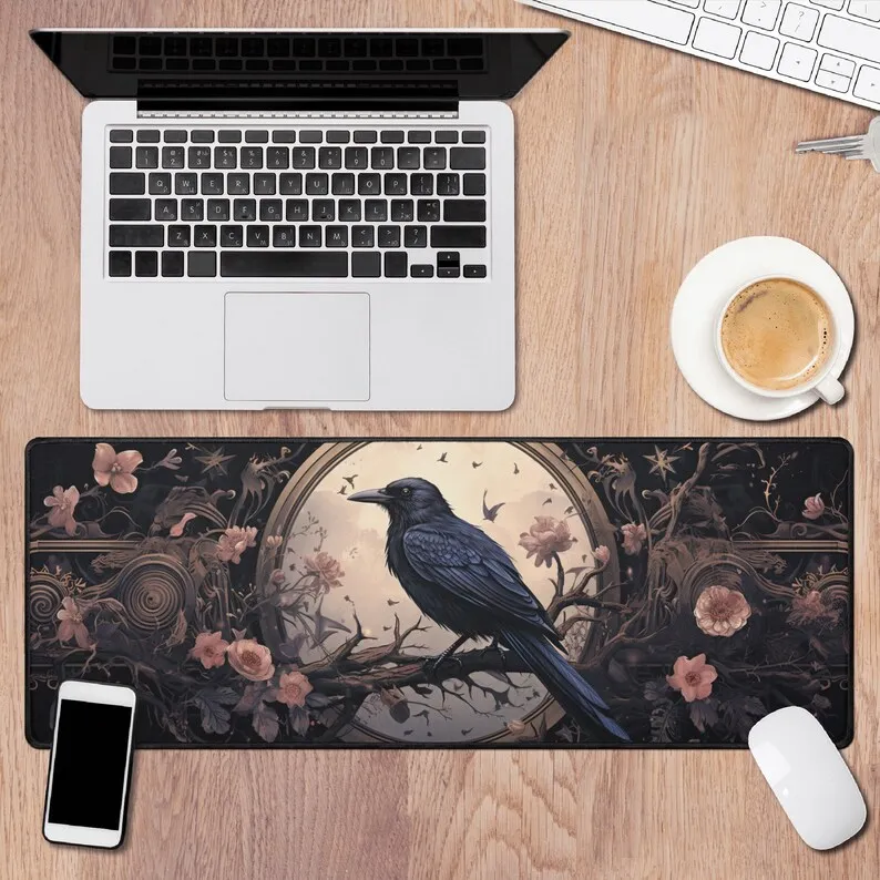 Board Game Zen - Коврик для мыши Dark Goth Raven
