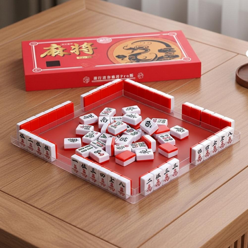 Board Game Organization - Портативный мини-набор для игры в маджонг,