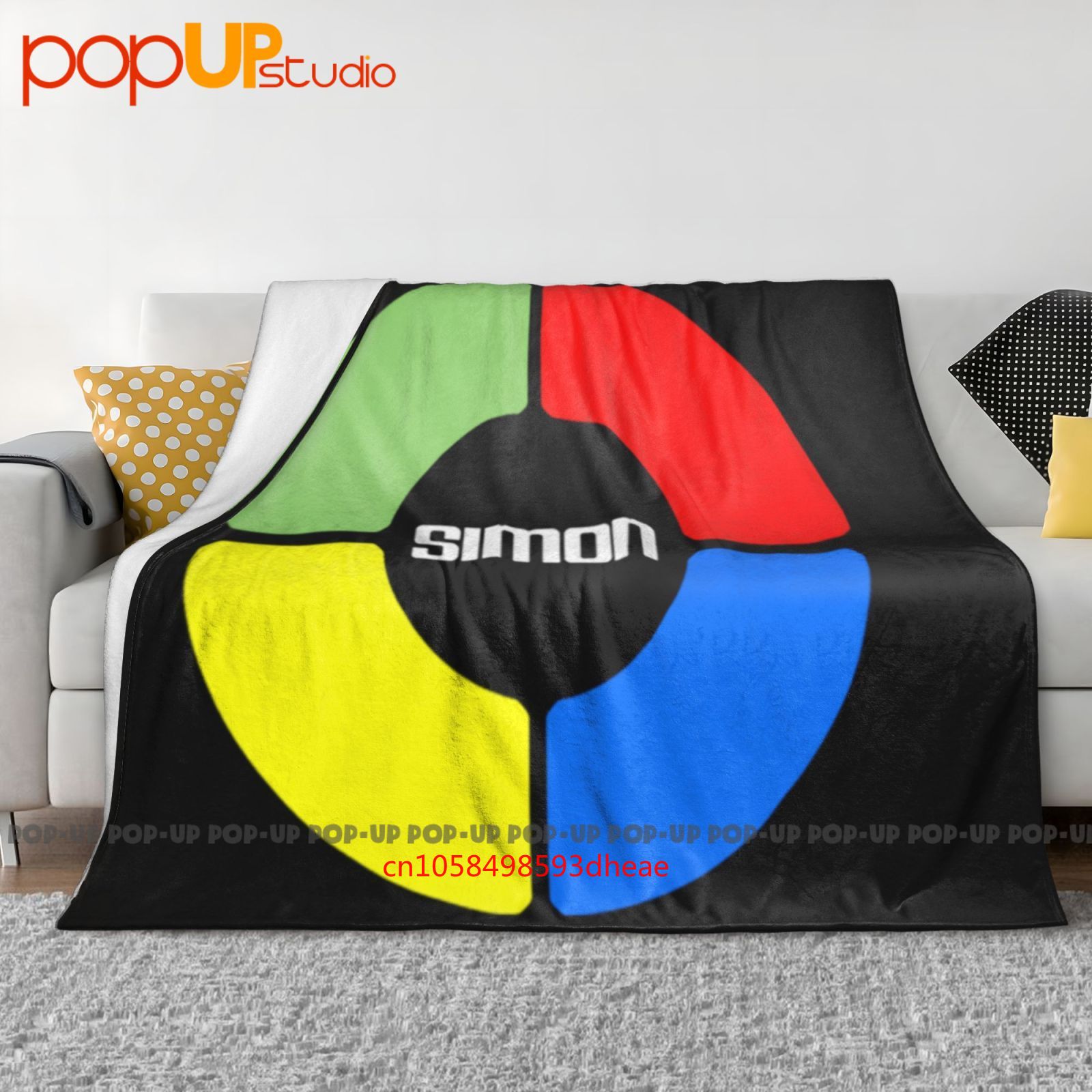 Board Game Quilt - Simon Heather Game Board Ультра-мягкое одеяло,