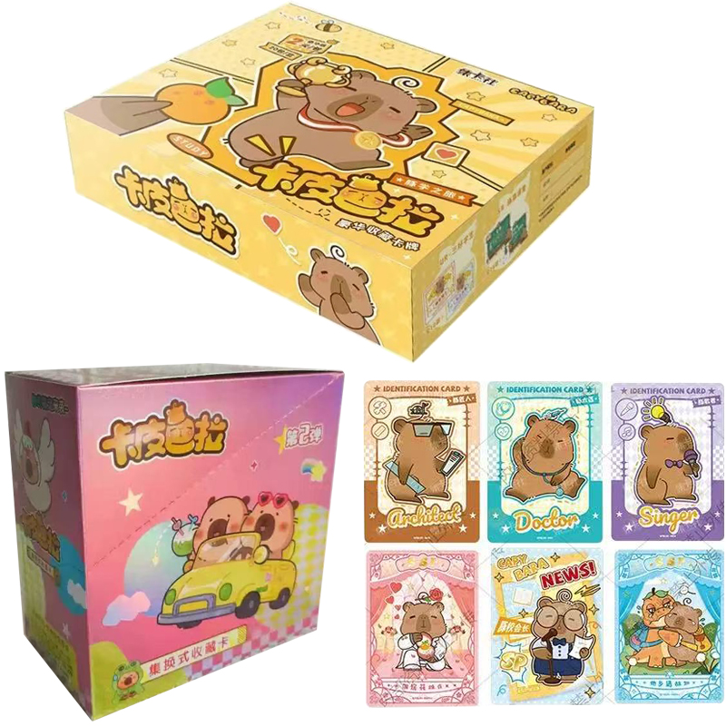 Board Game Word - Капибара Card Fun CCG, коллекция аниме,