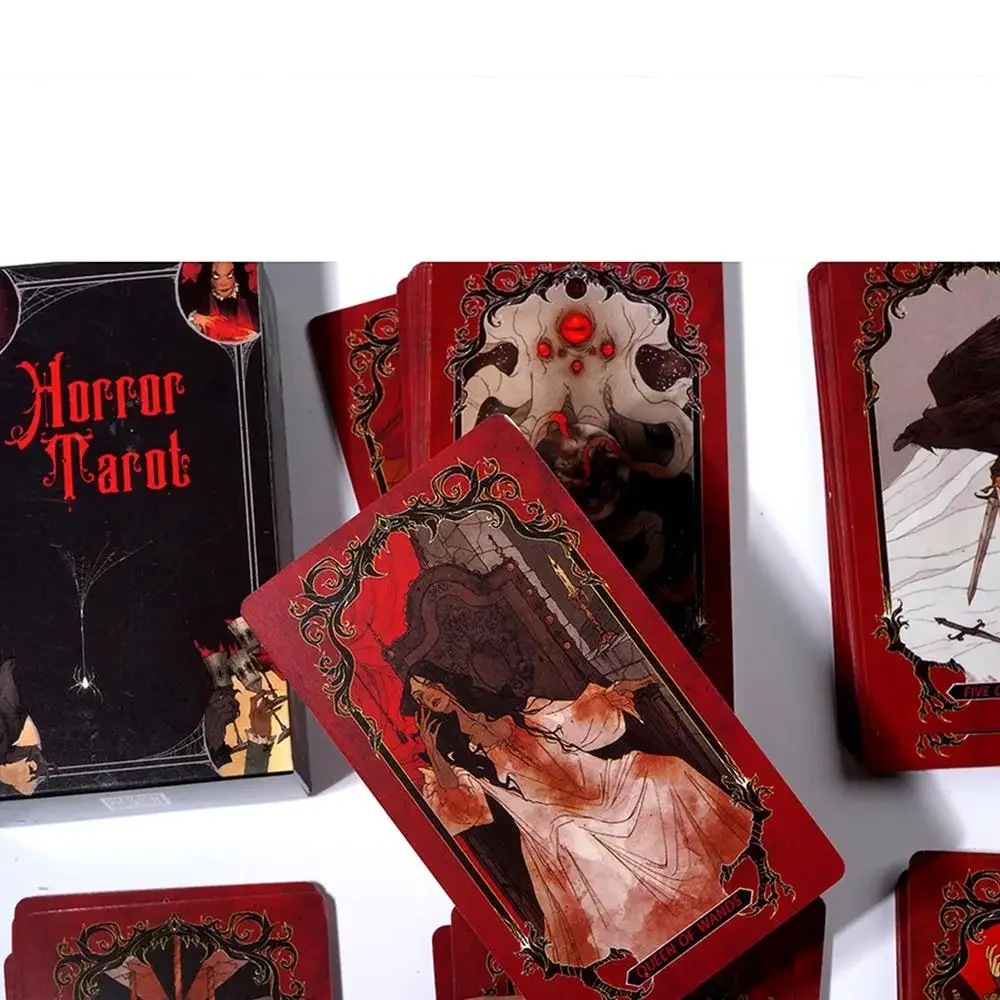 Board Game Horror - Карты Таро ужасов Карманная печать 78-колода