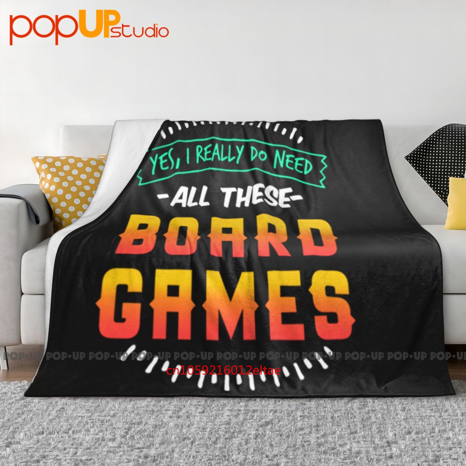 Board Game Quilt - Ультра-мягкое одеяло для настольной игры, зимнее
