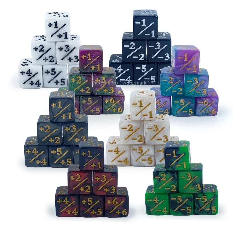 Game Token Counter - 6 шт., счетчики жетонов, совместимые с