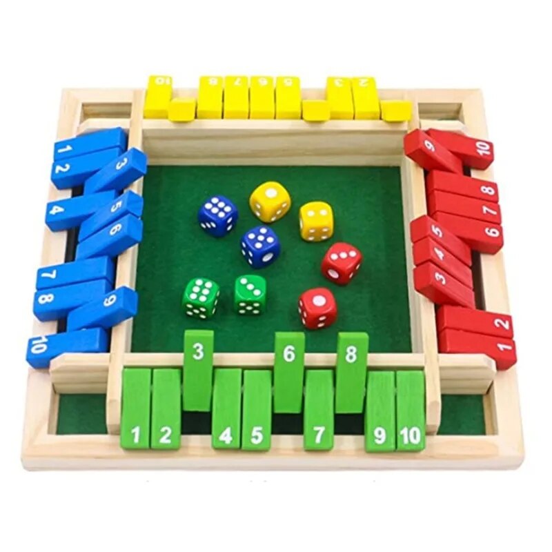 Board Game Organization - Настольная игра «Деревянные игральные кости» Закройте