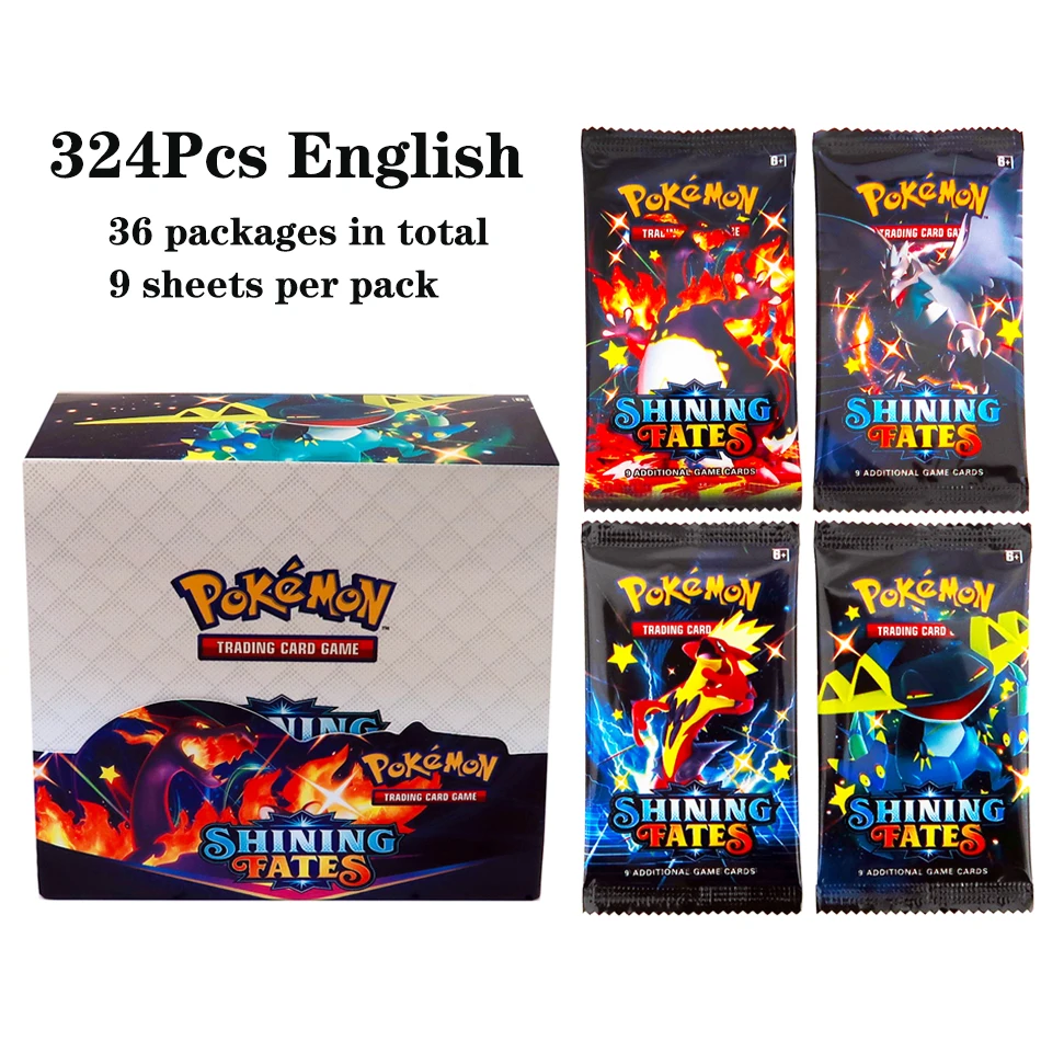 324 шт./кор. Pokemon TCG: Shin – обзор и цена Board Game Box