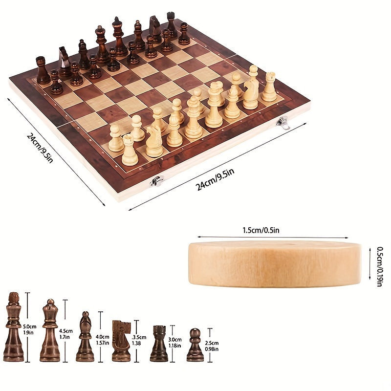 Шахматная доска 3 в 1, складна – обзор и цена Board Game Zenith