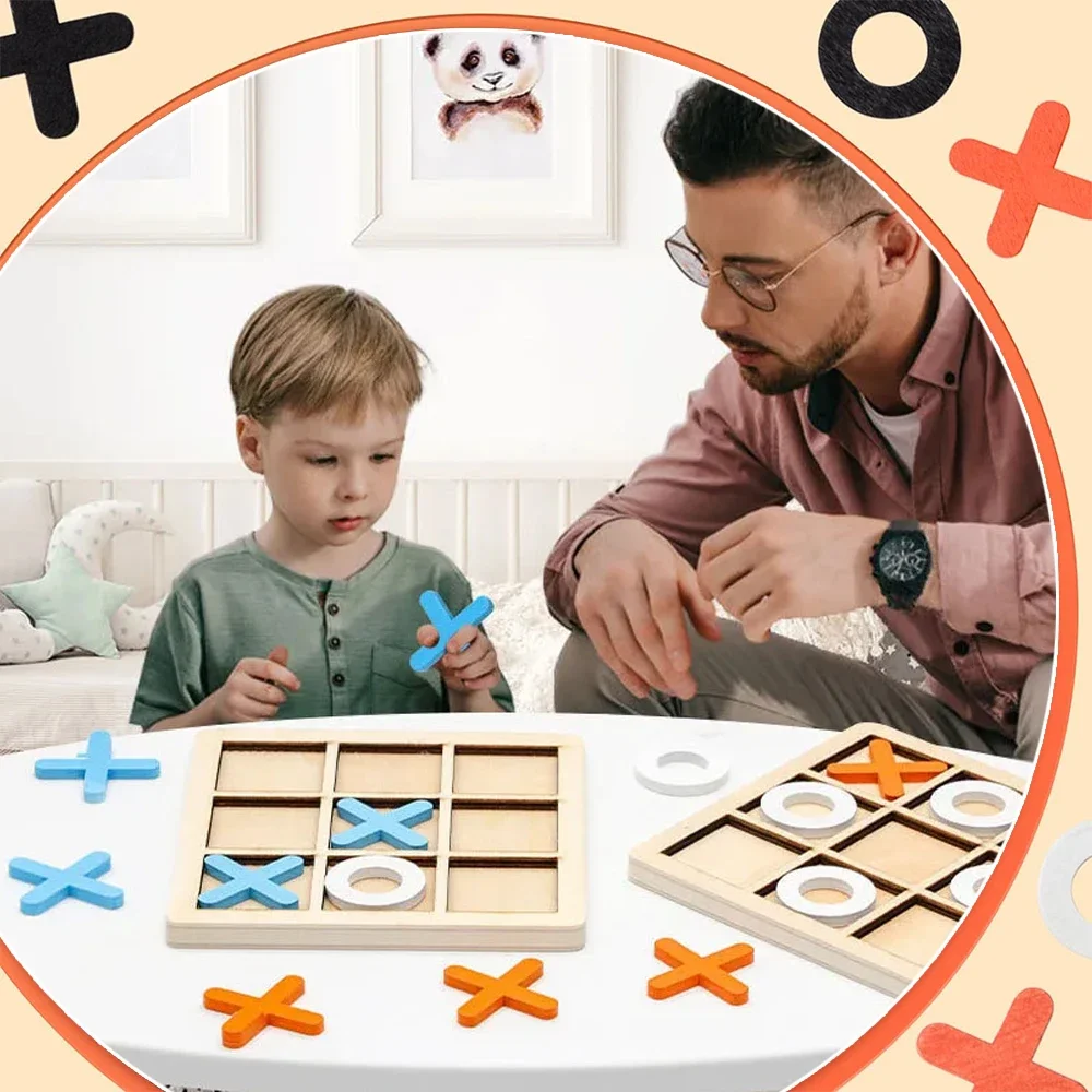 Деревянная игра XO Tic Tac Toe – обзор и цена Board Game Word