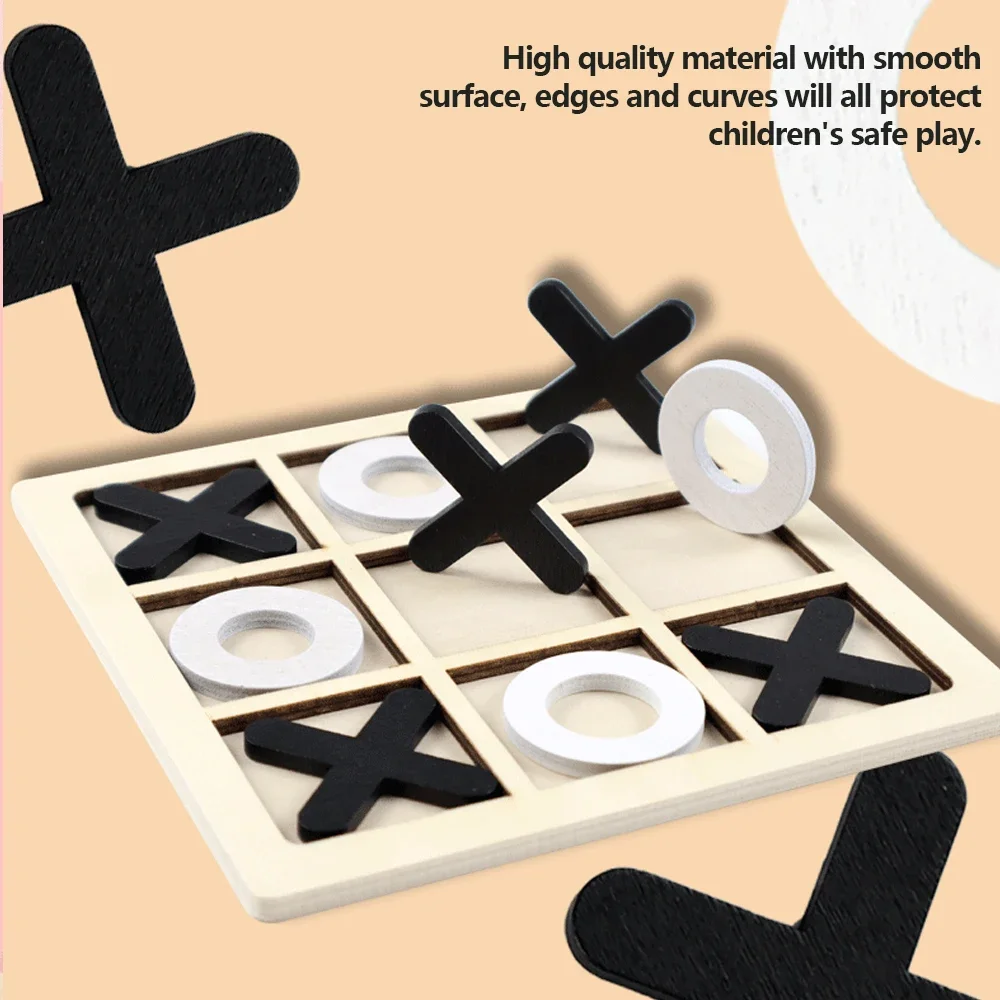 Деревянная игра XO Tic Tac Toe – обзор и цена Board Game Word