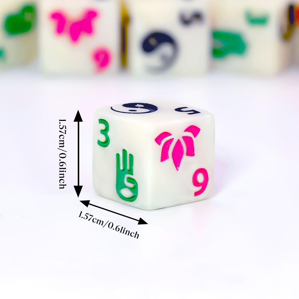 Набор из 6 многогранных играль – обзор и цена Board Game Zen