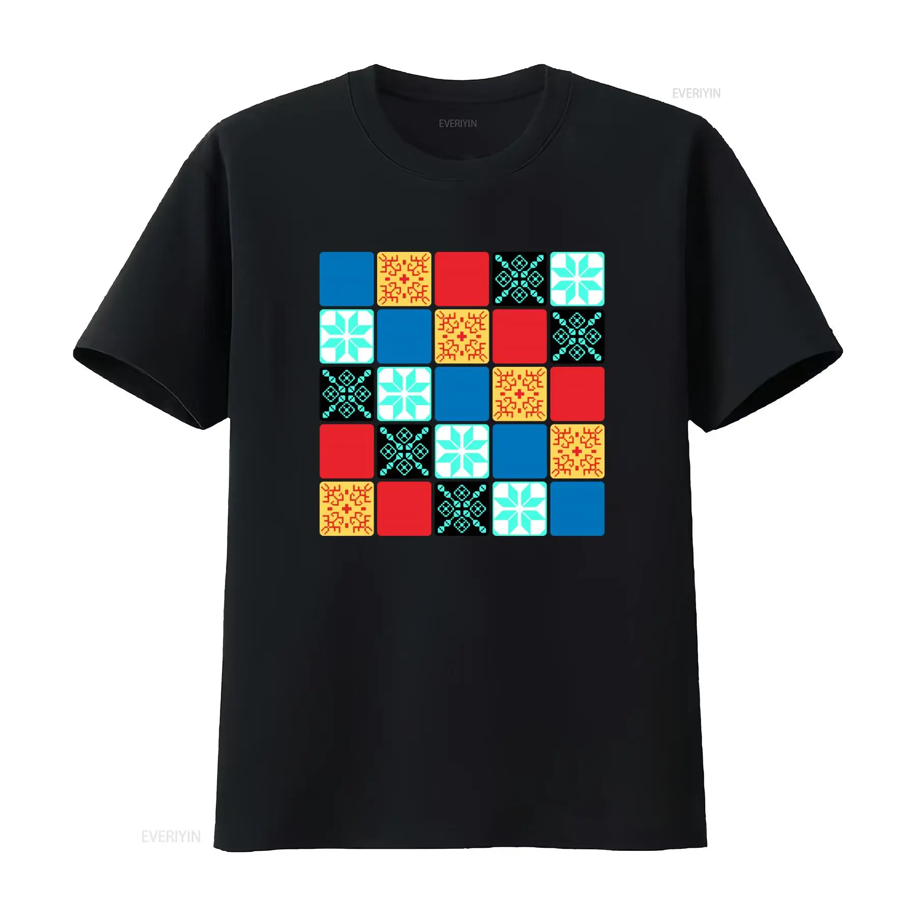 Футболка Azul с принтом в стил – обзор и цена Board Game Quilt