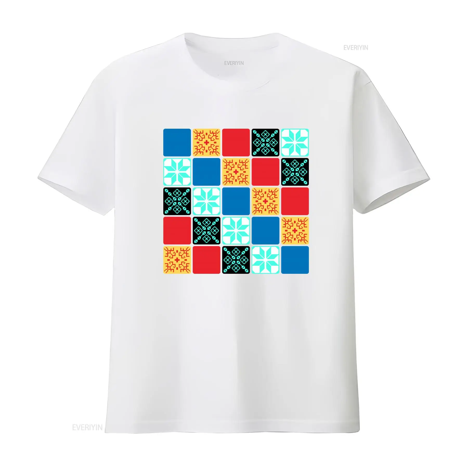 Футболка Azul с принтом в стил – обзор и цена Board Game Quilt