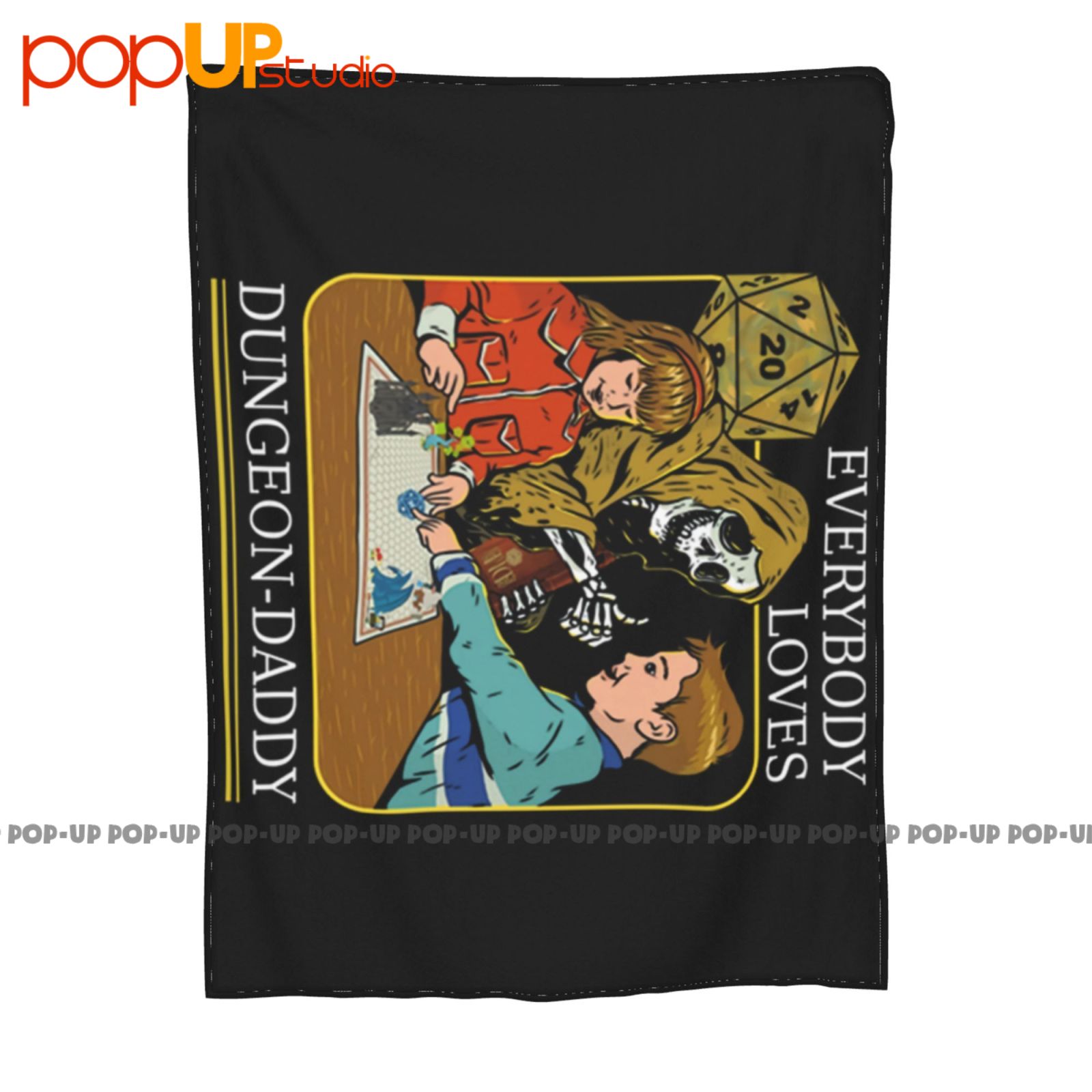 Rpg D20 Dice Dungeon Daddy Fan – обзор и цена Board Game Quilt