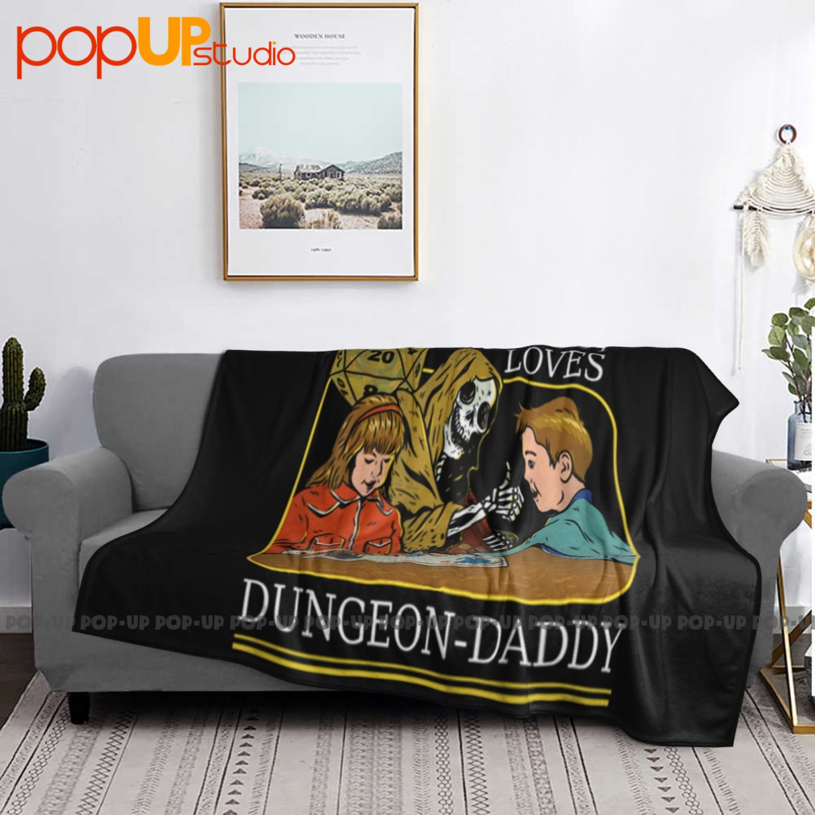Rpg D20 Dice Dungeon Daddy Fan – обзор и цена Board Game Quilt