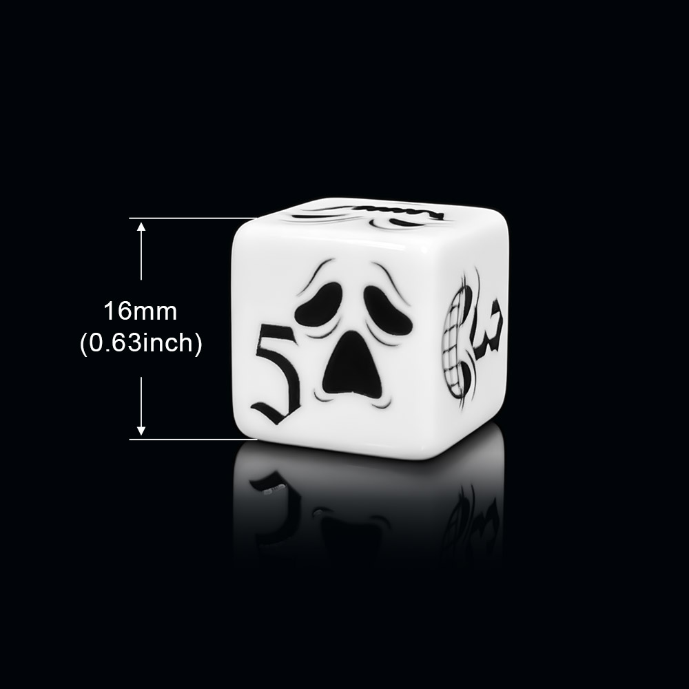 12 шт. акриловых игральных куб – обзор и цена Board Game Horror