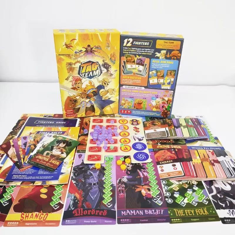 Карточная игра «Тэг-тим» |   Б – обзор и цена Board Game Horror